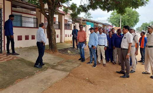 बाग़बाहरा में  नगरीय क्षेत्र में प्रदत्त नजूल की भूमि का सर्... - CG Sandesh