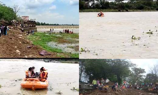 उफनती शिवनाथ नदी में 14 साल का बच्चा बहा, खोज में जुटी SDRF ... - CG Sandesh