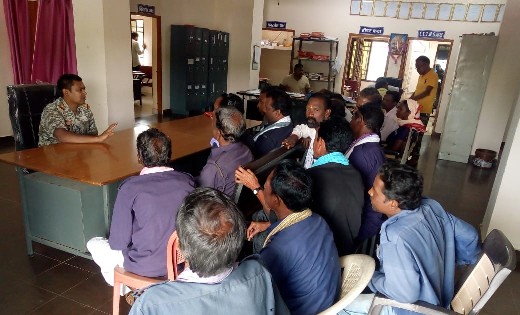 सिंघोड़ा : थाना प्रभारी ने ली कोटवारों की बैठक - CG Sandesh