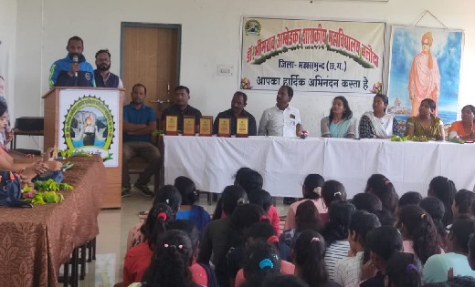 सरायपाली : बलौदा कॉलेज में मनाया गया खिलाड़ी सम्मान समारोह - CG Sandesh