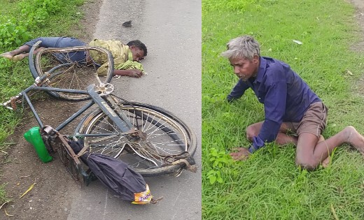 पिथौरा ब्रेकिंग : सायकल सवार 2 लोगों को कार ने रौंदा, 1 की म... - CG Sandesh