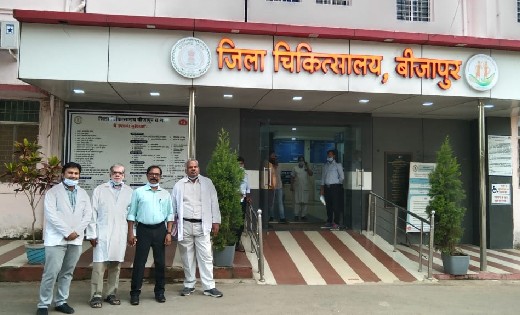 कायाकल्प स्वच्छ अस्पताल योजना के अंतर्गत बीजापुर जिला अस्पता... - CG Sandesh