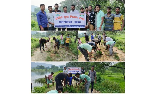 बसना : ग्राम पंचायत ढालम के राजीव युवा मितान क्लब के युवाओं ... - CG Sandesh