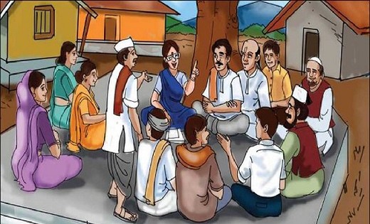 केन्द्रीय पंचायती राज मंत्री ने सरपंचों/ग्राम प्रधानों को सं... - CG Sandesh
