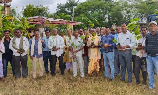 सवरा समाज का नवाखाई मिलन समारोह शबरी मंदिर सिंघनपुर में आयोजित