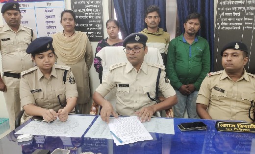 महासमुंद : पैसे डबल करने का झांसा देकर ठगी करने वाली महिला अपने गैंग के साथ गिरफ्तार