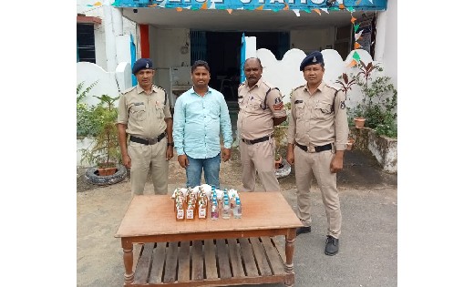 पटेवा : 31 पौवा शराब के साथ 1 गिरफ्तार, भेजा गया जेल - CG Sandesh