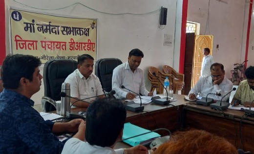 नवीन राष्ट्रीय पंचायत पुरस्कार प्रदाय हेतु जनपद स्तरीय अधिकारियों-कर्मचारियों को प्रशिक्षण