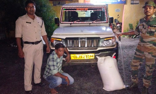 बसना : 50 लीटर महुआ शराब महिंद्रा बोलेरो में परिवहन करते एक ... - CG Sandesh