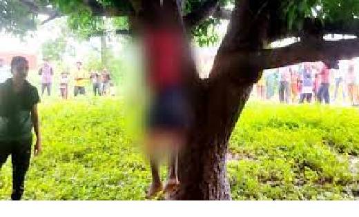 नाबालिग की रेप के बाद हत्या, पेड़ से लटकी मिली लाश... - CG Sandesh