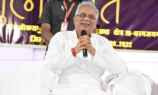 खराब सड़कों को बारिश खत्म होते ही बनवाएंगे - सीएम बघेल - CG Sandesh