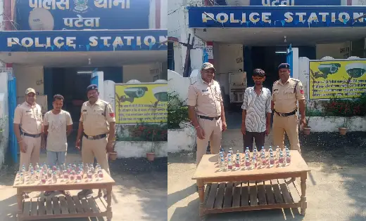 पटेवा : 23 लीटर देशी-अंग्रेजी शराब जप्त, तीन गए जेल - CG Sandesh