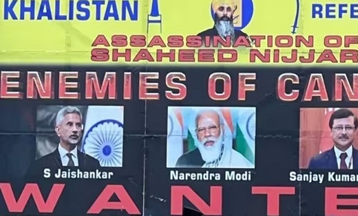 कनाडा में पीएम मोदी और विदेश मंत्री के लगए गए ‘वांटेड पोस्टर... - CG Sandesh