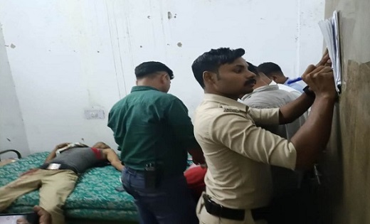 पुलिस जवान ने खुद को गोली मारकर की आत्महत्या, खून से लथपथ मि... - CG Sandesh