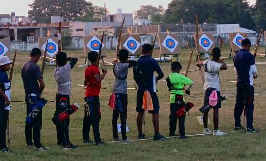 बागबाहरा में सम्पन्न हुई राज्य स्तरीय तीरंदाजी प्रतियोगिता - CG Sandesh