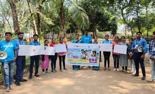 महासमुंद : मिशन इंद्रधनुष संपूर्ण टीकाकरण हेतु जागरूकता रैली... - CG Sandesh