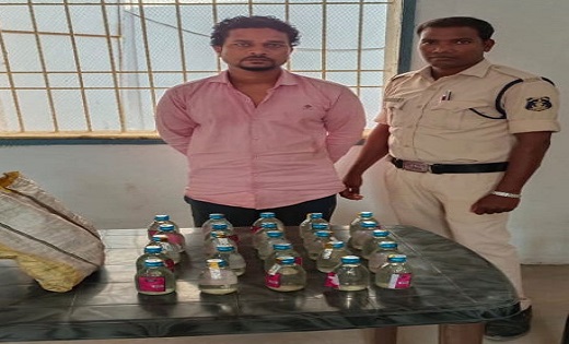 अवैध  शराब  एवं सट्टा खिलाने वालों पर सक्ती पुलिस की बड़ी कार... - CG Sandesh