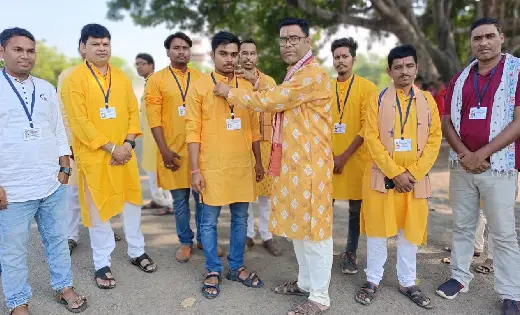कोलता समाज युवा प्रकोष्ठ के सदस्यों को मिला परिचय पत्र - CG Sandesh