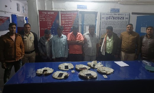 सरायपाली : जुआ पर बड़ी रेड कार्यवाही, 2 लाख 82 हजार नगदी के ... - CG Sandesh