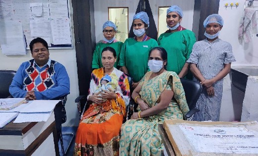 छत्तीसगढ़ : नवजात बच्चे को मिला नव जीवनदान - CG Sandesh