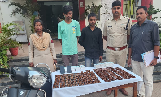 बसना : नशीली टेबलेट परिवहन करते दो आरोपी गिरफ्तार - CG Sandesh