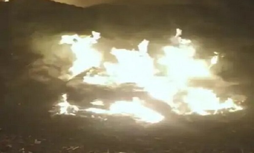 हत्या कर महिला और बच्चे के शव को पैरावट में जलाया, पुलिस ने जताई यह आशंका