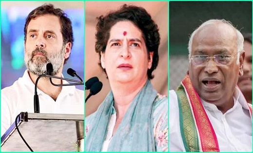 दूसरे चरण के चुनाव प्रचार के लिए प्रियंका राहुल और खरगे आएंगे छत्तीसगढ़
