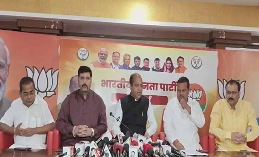हिमाचल में 11 में से एक भी गारंटी पूरी नहीं हुई-जयराम ठाकुर