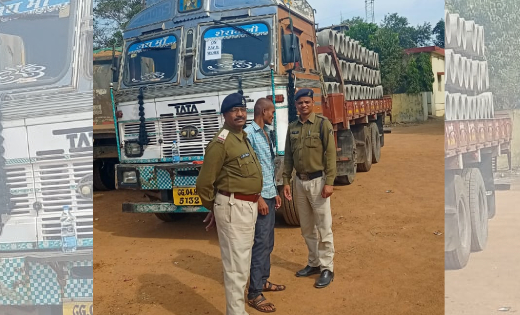 महासमुंद : पाइप से भरे ट्रक चुराने वाला पुलिस की गिरफ्त में