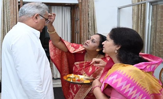 भाई दूज पर बोलें सीएम भूपेश बघेल- मेरी बहनें, मेरी शक्ति