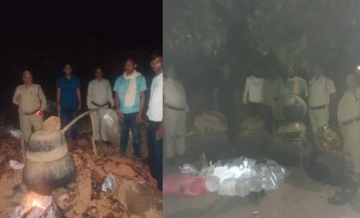 सरायपाली : आबकारी विभाग ने दबिश देकर जप्त की 360 लीटर मदिरा ... - CG Sandesh