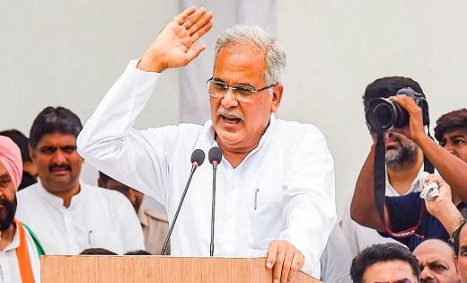 भिलाई में सुबह पड़ी ईडी रेड पर सीएम बघेल का बयान- साहेब ने सुबह-सुबह ही बता दिया एक्ज़िट पोल