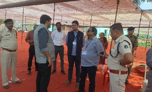 महासमुंद : सीलिंग के पूर्व सामान्य प्रेक्षक एवं राजनीतिक दलो... - CG Sandesh