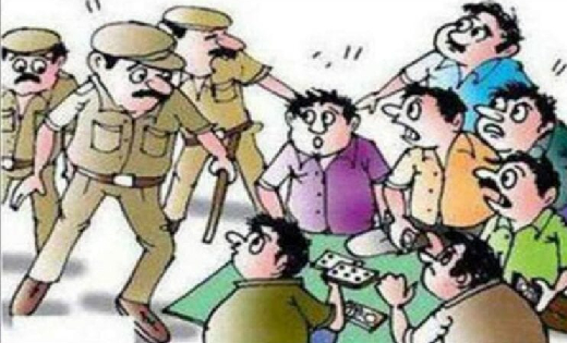 महासमुन्द : आम बगीचा में जुआ खेलते 8 गिरफ्तार - CG Sandesh