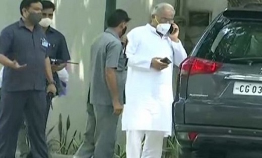 मुख्यमंत्री भूपेश बघेल ने पूर्व कांग्रेस अध्यक्ष सोनिया गांधी से की मुलाकात