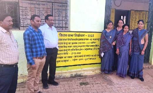 महासमुंद विधानसभा क्षेत्र के दर्जन भर मतदान केन्द्रों का साम... - CG Sandesh