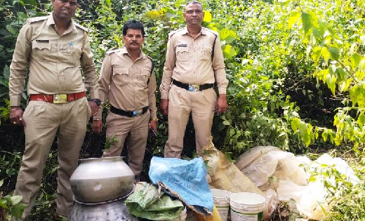 बसना एवं महासमुंद आबकारी विभाग वृत्त की कार्यवाही... - CG Sandesh