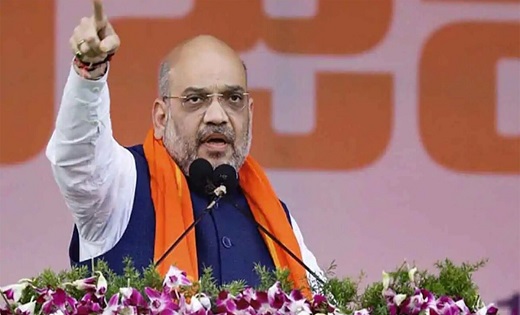 केंद्रीय गृह मंत्री अमित शाह आज रात को आएंगे,15 को भी दौरा संभावित