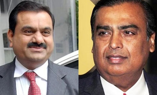 दुनिया के टॉप-10 अमीरों की लिस्ट से बाहर हुए अडानी और अंबानी... - CG Sandesh