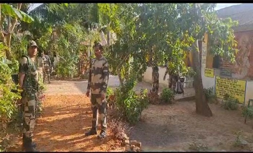चुनाव के दौरान शांति बनाए रखने के लिए जिले के चप्पे चप्पे पर... - CG Sandesh