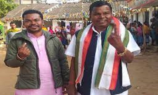 मंत्री कवासी लखमा ने परिवार के साथ किया अपने गृह ग्राम नागार... - CG Sandesh