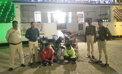 सरायपाली  : 3 चोरी की मोटरसायकल जप्त, 2 युवक गिरफ्तार - CG Sandesh