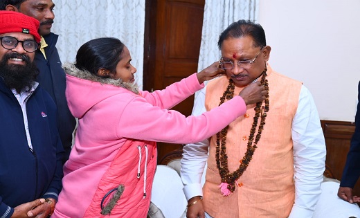 मुख्यमंत्री साय से अचानकमार टाइगर रिजर्व संघर्ष समिति ने की मुलाकात