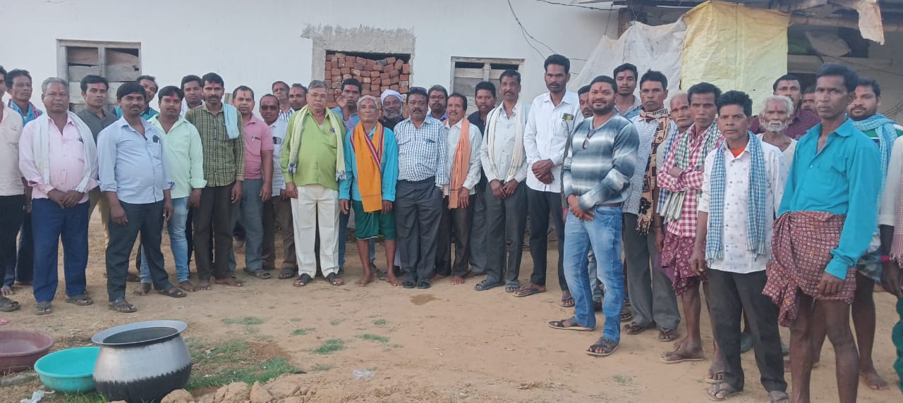 चिमरकेल में झेरिया यादव  समाज का केंद्रीय बैठक रखा गया - CG Sandesh