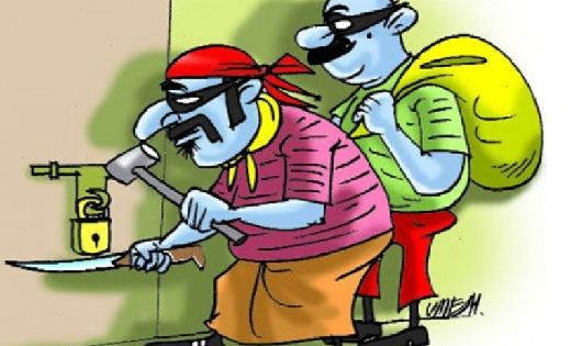 महासमुंद : घर से सोने-चांदी के जेवर एवं नगद रकम की चोरी