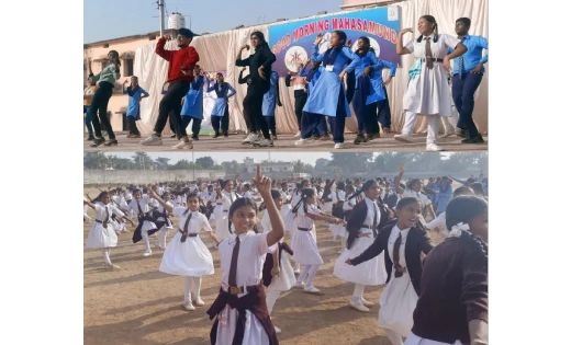 गुड मॉर्निंग महासमुंद में शामिल हुए बच्चे, खिलाड़ी व नागरिक - CG Sandesh