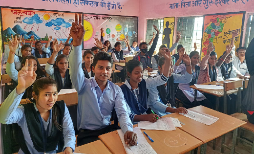 जोबी कॉलेज में गूंजी विकसित भारत@2047 युवाओं की आवाज़ - CG Sandesh
