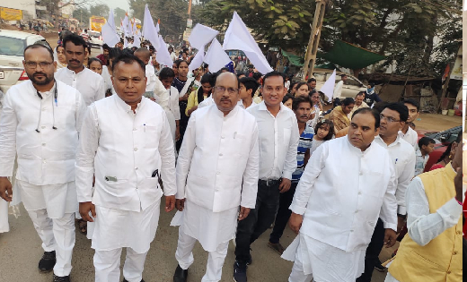 सरायपाली :  गुरुघासीदास जयंती मनाया गया - CG Sandesh