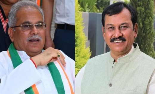 पाटन विधानसभा का चुनाव चर्चा में : शिकायत लेकर दोबारा चुनाव आयोग पहुंचे विजय बघेल