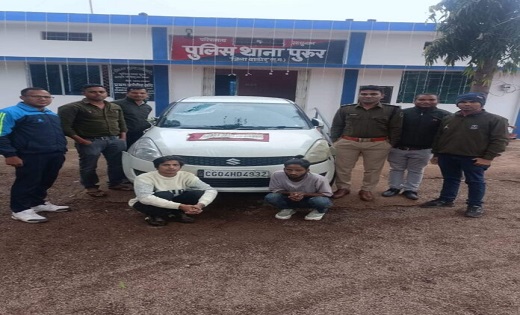 CG : पैसा लूट कर दिल्ली भाग रहे दो आरोपी गिरफ्तार - CG Sandesh